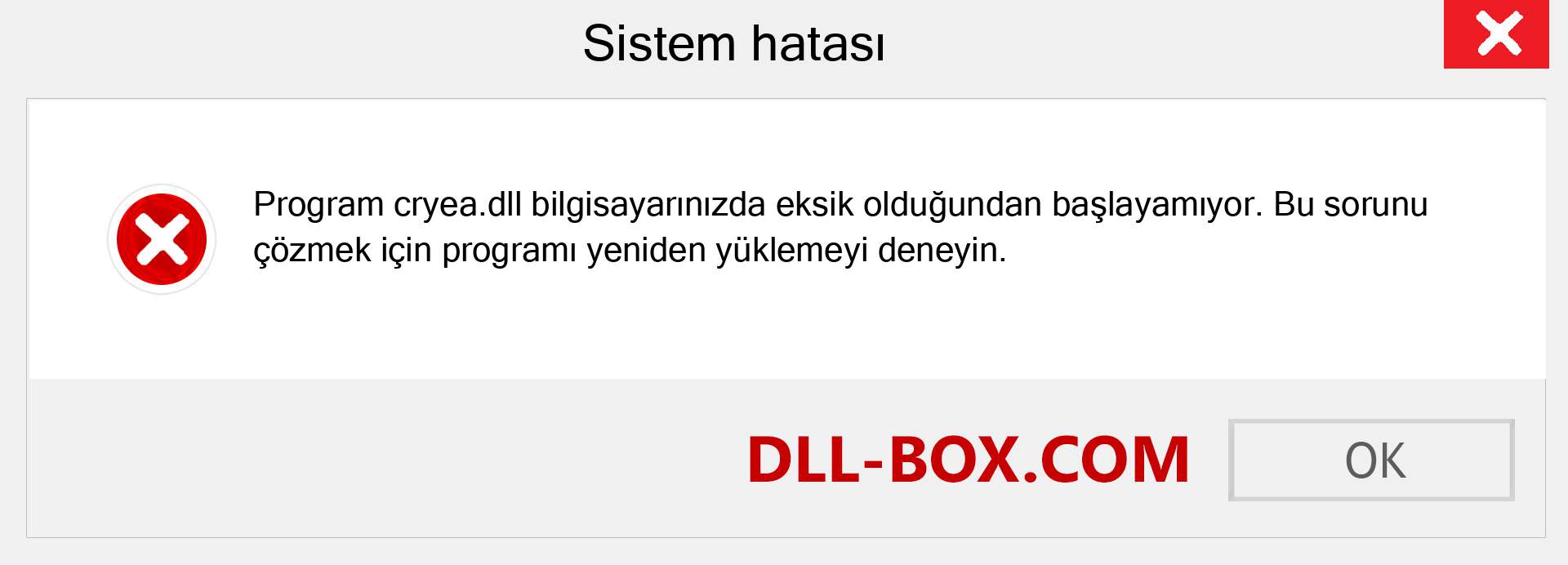 cryea.dll dosyası eksik mi? Windows 7, 8, 10 için İndirin - Windows'ta cryea dll Eksik Hatasını Düzeltin, fotoğraflar, resimler